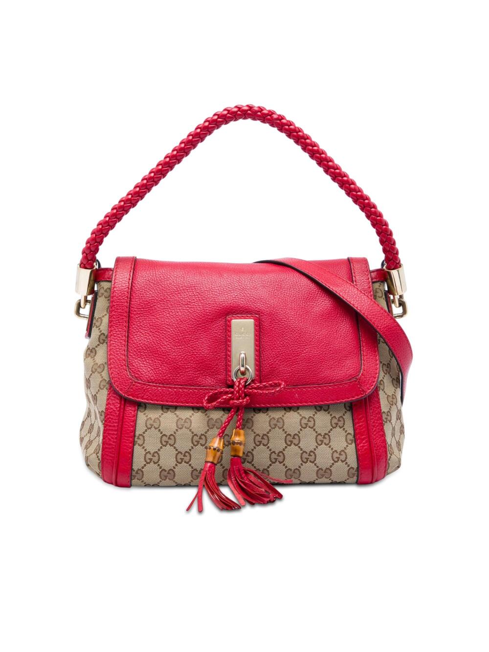 Gucci Bella Flap Shoulder Bag Gg Canvas #376328G80B